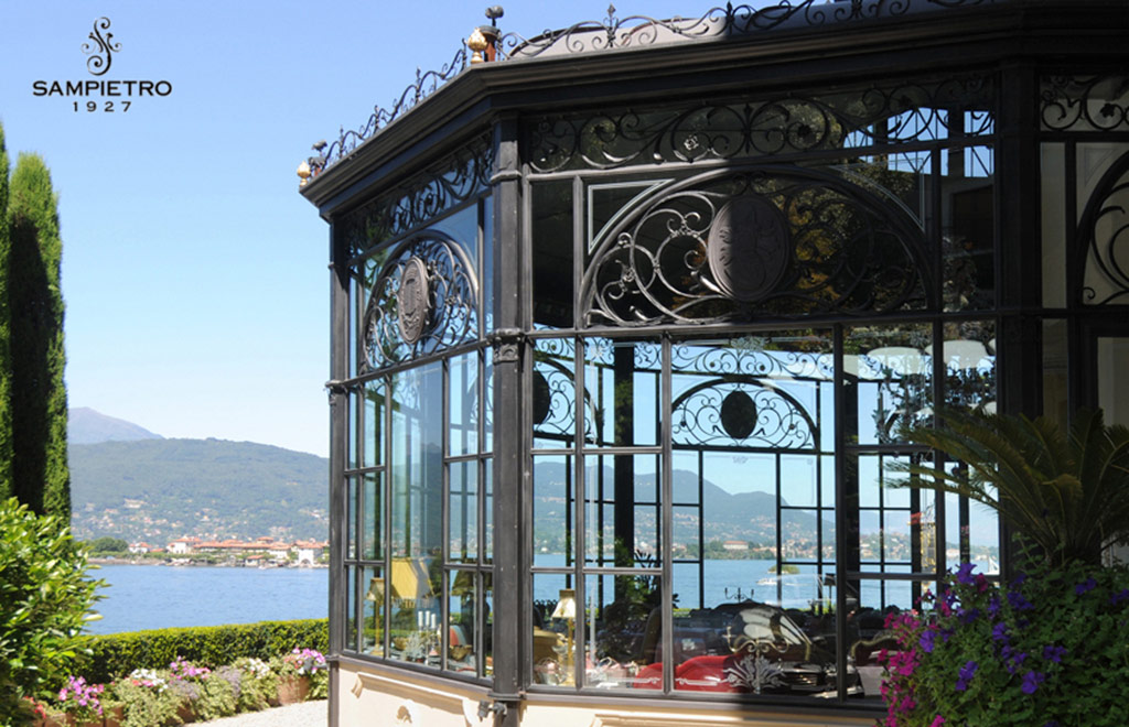 Opere ferro battuto Hotel Stresa
