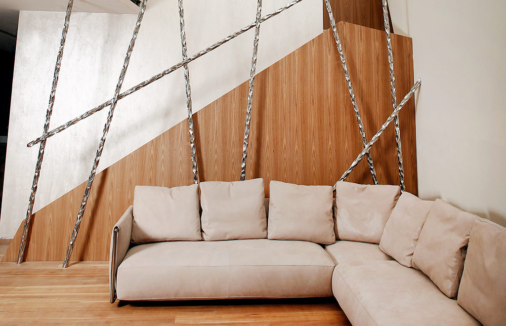 Ringhiera scala design moderno CityLife Milano