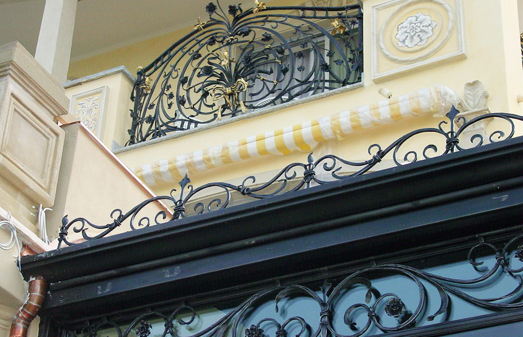 Arredo ferro battuto Hotel Villa Aminta Stresa